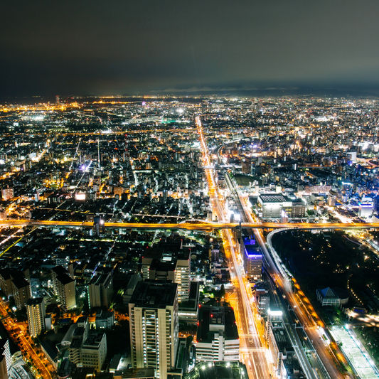 日本縱斷鐵道之旅（六）、ハルカス300夜景篇