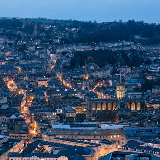 羅馬浴場、Bath散策之旅