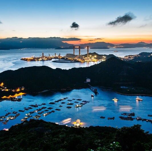 南丫東巔、菱角山日落夜景札記