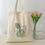 Thumbnail: Tote Bag - Monstera Leaf Print