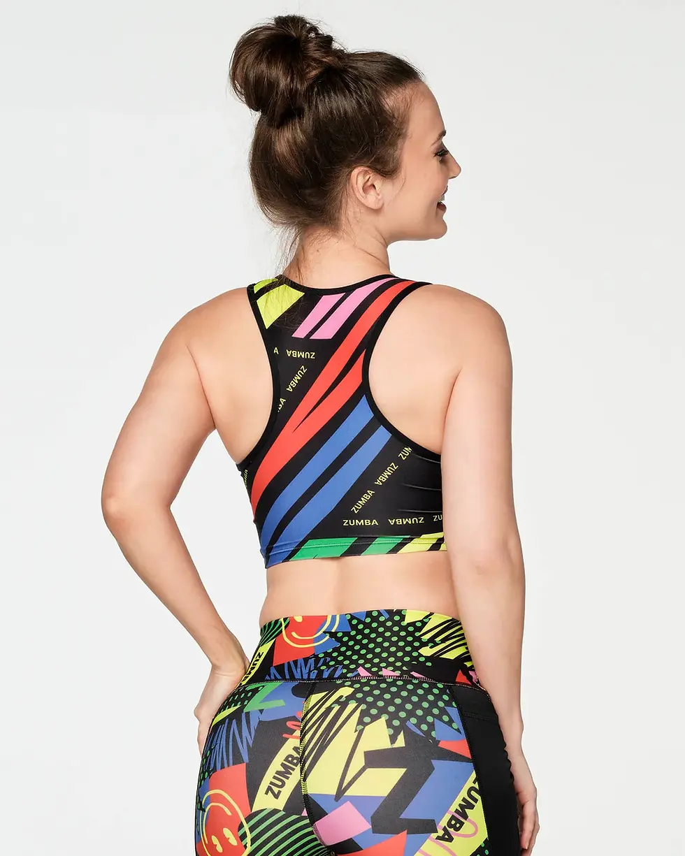 Thumbnail: Zumba Happy Lace Up Bra