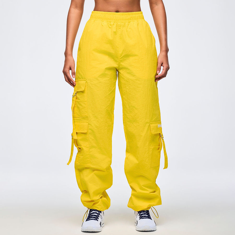 縮圖：Apres Zumba High Rise Cargo Pants With Tassels