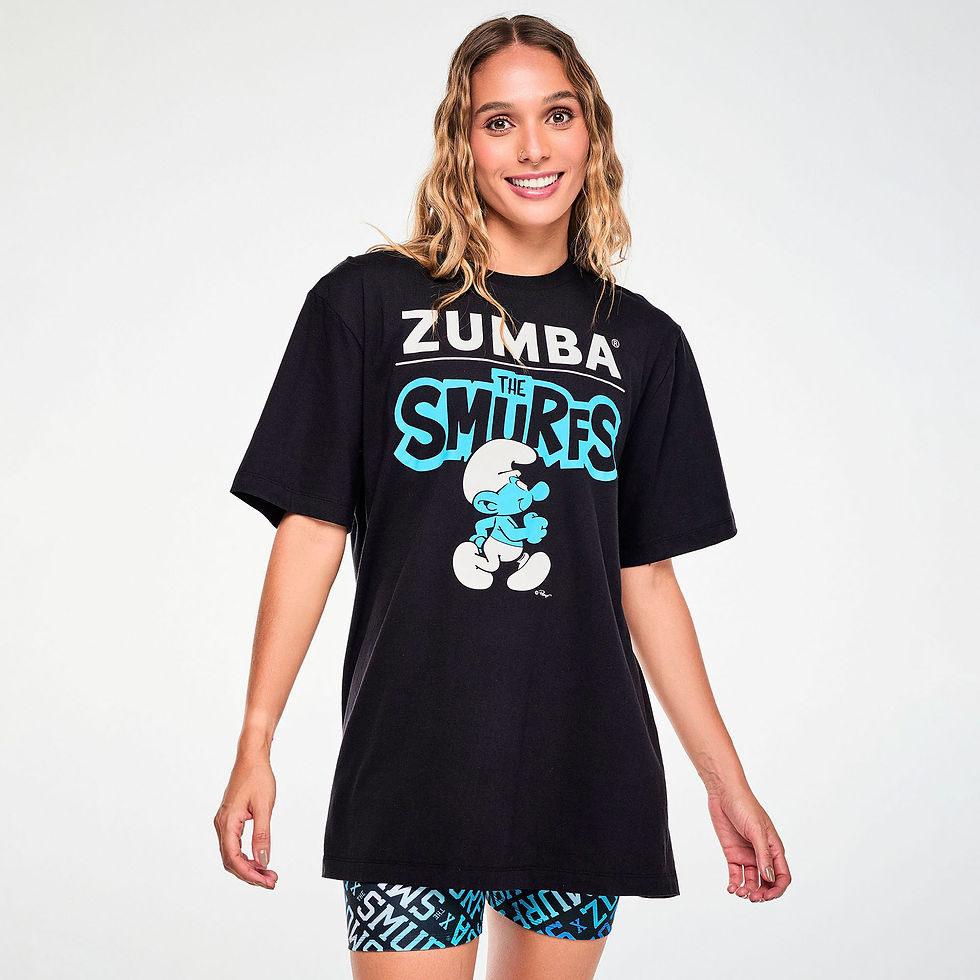 縮圖：Zumba X The Smurfs Tees 12PK
