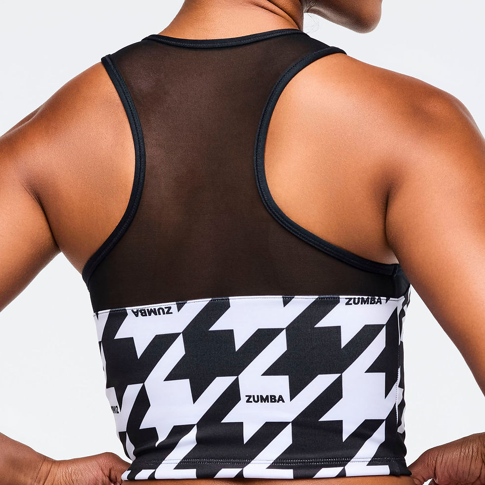 Thumbnail: Zumba Amour Oversized Crew Neck Top