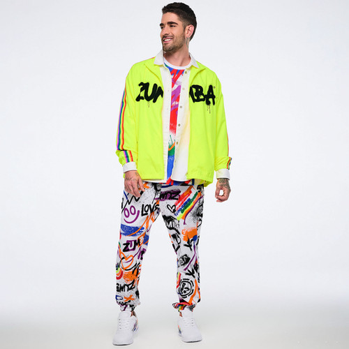 Pride Mock Neck Woven Jacket | Z Fit Dance Fitness