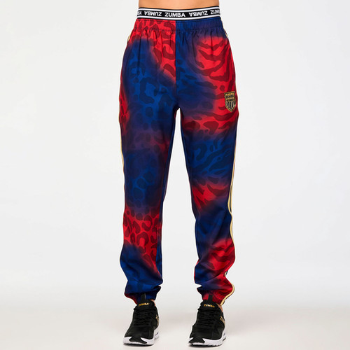 ◆4月新作◆Victory Double Waisted Slouch Woven Pants Victory Double Waisted Slouch Woven Pants | Z Fit Dance Fitness