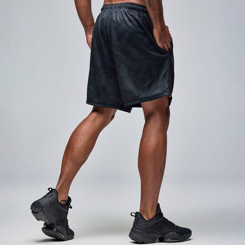 縮圖：STRONG iD Men's Shorts - Black/Gray