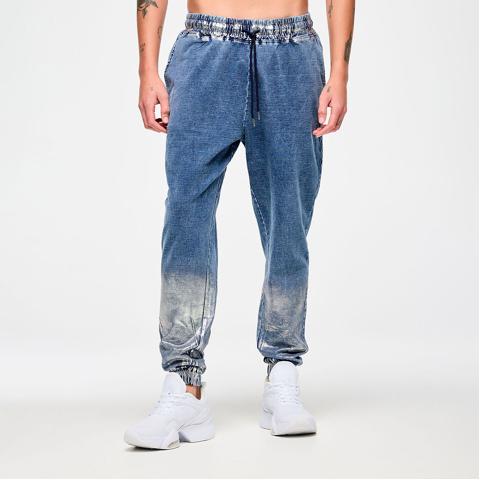 Thumbnail: Blue Jean Knit Pants