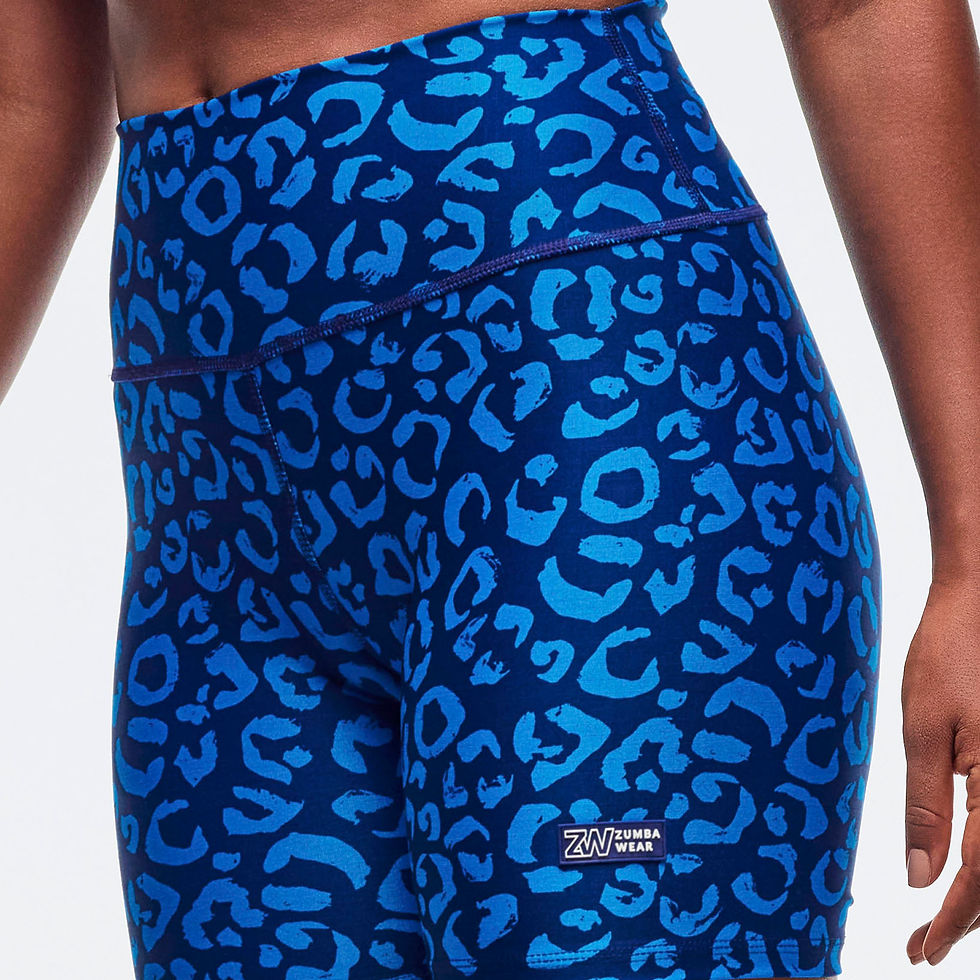縮圖：Sizzlin' High Waisted Biker Shorts