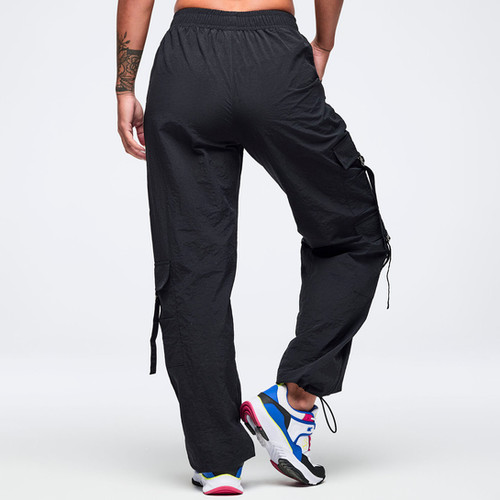 Eastern Flavor High Rise Cargo Pants With Tassels | Z Fit Dance