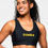 Thumbnail: Zumba Rays Square Neck Bra - Bold Black