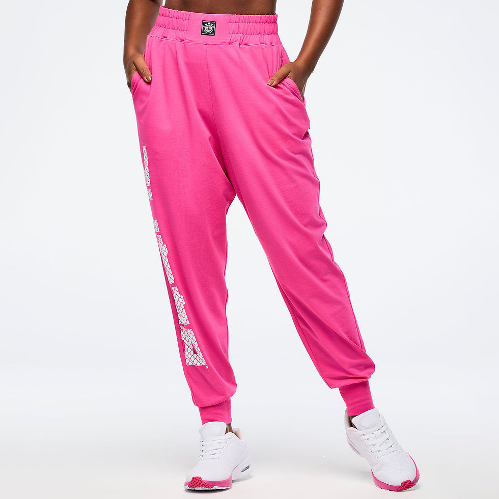 Thumbnail: Eastern Flavor Knit Drop Crotch Joggers