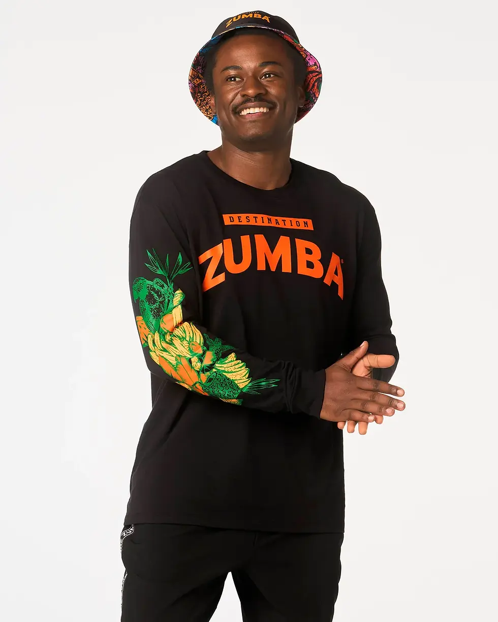 Thumbnail: Destination Zumba Long Sleeve Tee