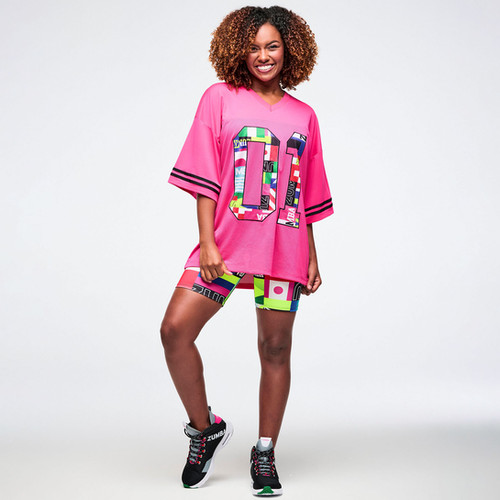Worldwide Oversized Mesh Top | Z Fit Dance Fitness