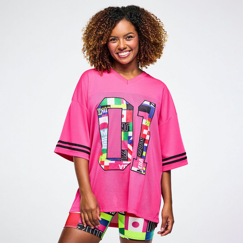 Worldwide Oversized Mesh Top | Z Fit Dance Fitness