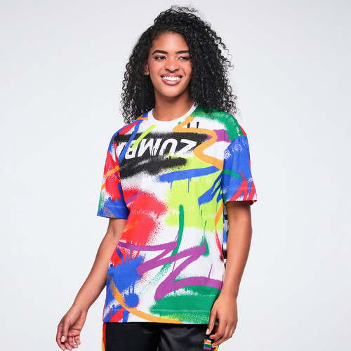 Pride Oversized Crew Neck Top | Z Fit Dance Fitness