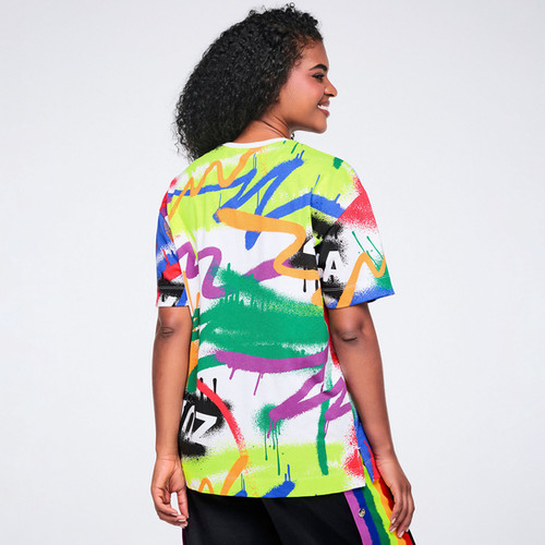 Pride Oversized Crew Neck Top | Z Fit Dance Fitness