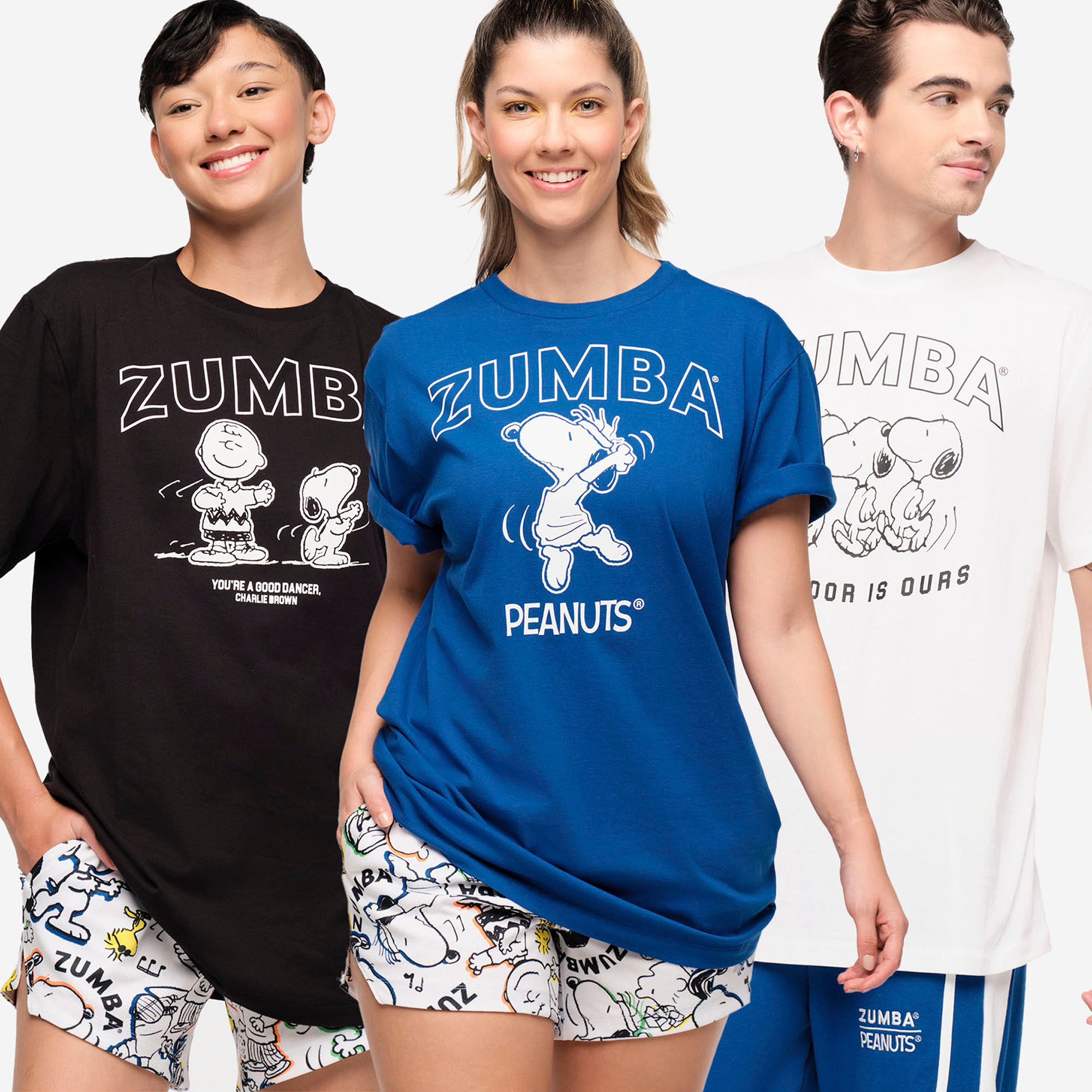 Zumba X Peanuts Tees 12PK