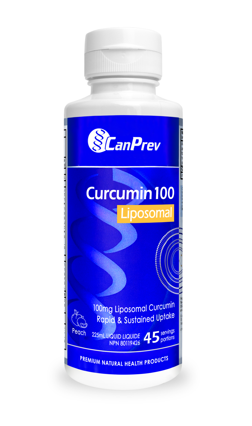 CanPrev Liposomal Curcumin 100 – Peach