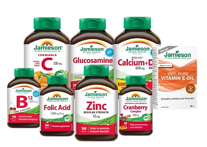 Jamieson vitamins and supplements now available at Zen Pharmacy
