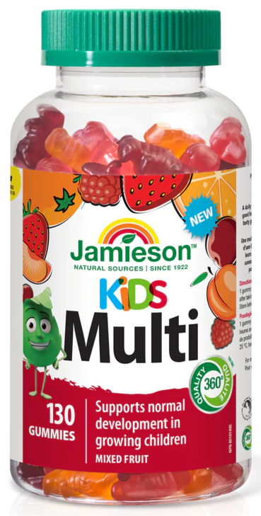 Jamieson Multivitamin Gummies for Kids, 130 Gummies