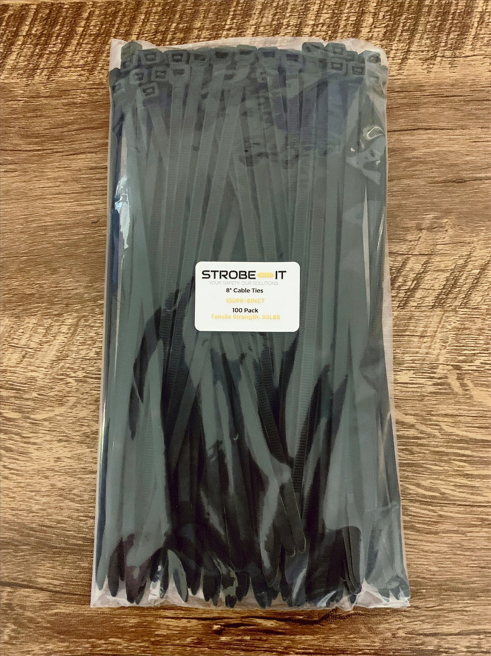 Thumbnail: 100pk 8" Cable Ties