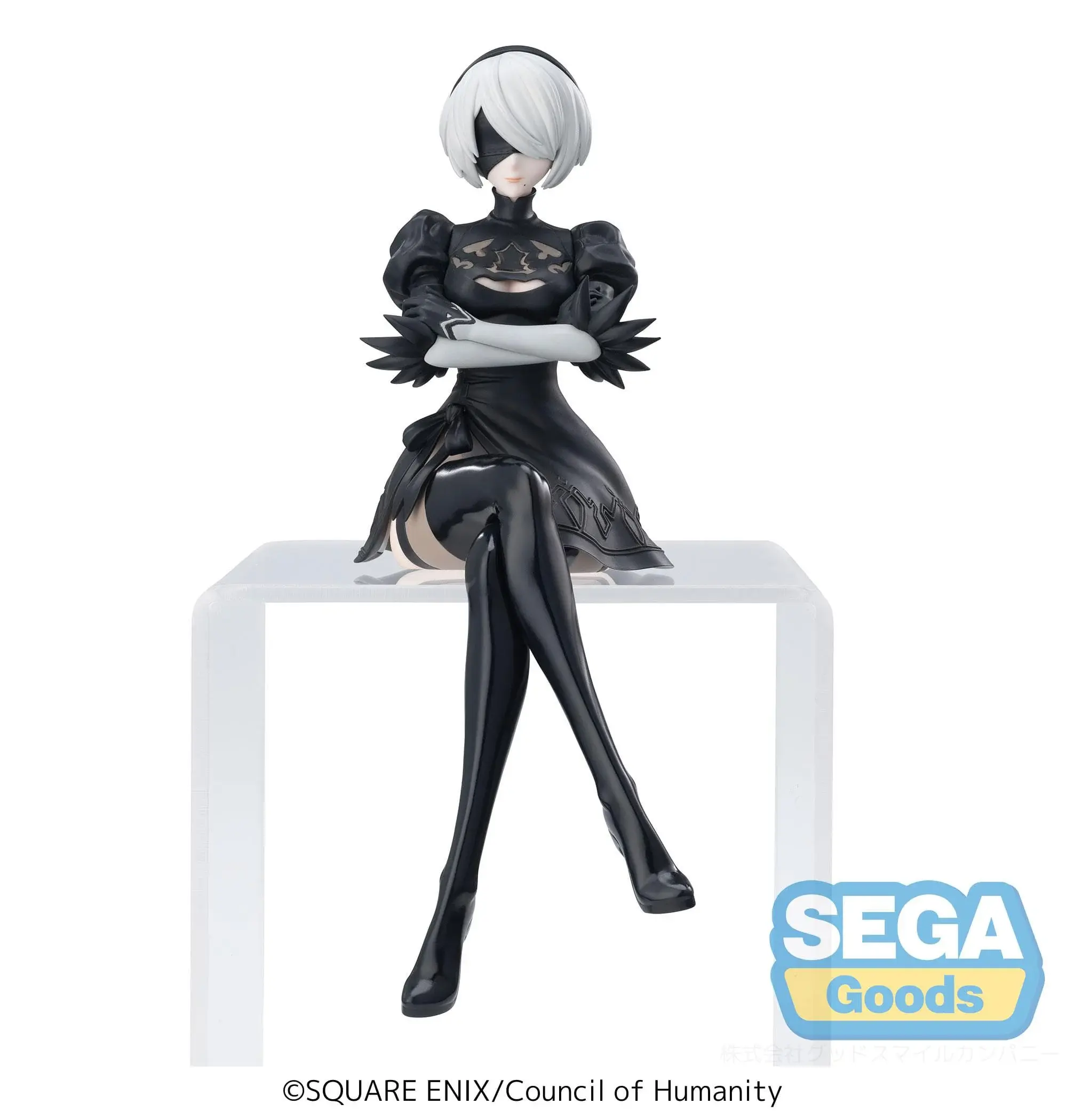NIER AUTOMATA - 2B - Statuette PM Perching 13cm