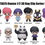 Miniature : RANMA 1/2 - Series 1 - 3D Foam Bag Clip