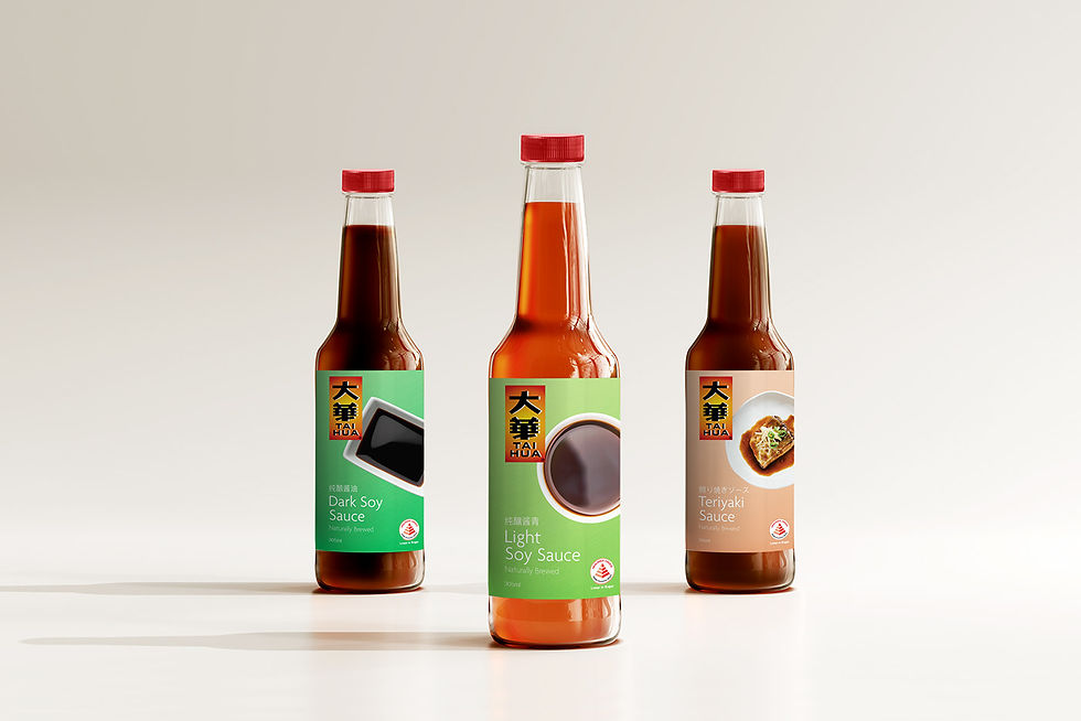 glass soy sauce bottles
