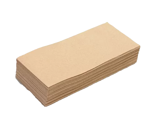 brown 2 ply dinner napkins