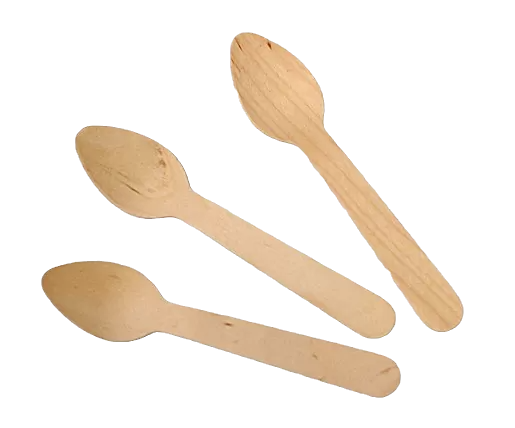 coated tea spoons