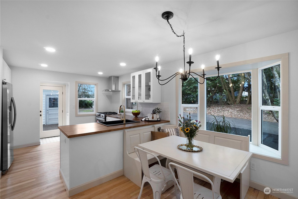 Dining Nook + Kitchen - After