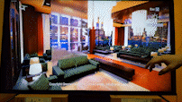3D VR on touch TV interactive change material gif