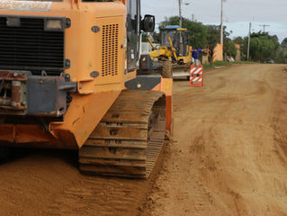 BAGÉ
Seinfra reinicia trabalho de compactação de solo