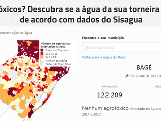 ALÍVIO | Água que abastece Bagé não possui agrotóxicos