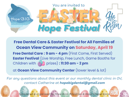 Easter Hope Festival!