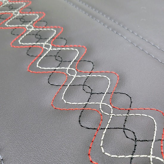 Thumbnail: Grab-N-Sew: Set of 6 Stripes ON BLACK