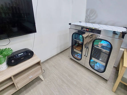 Ultraviolet Steriliser Cabinet at Eldercare Senior Day Care Center