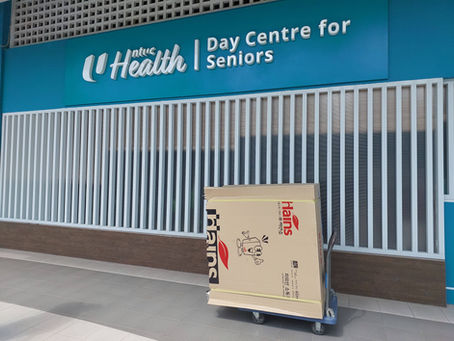 Ultraviolet (UV-C) Sterilisers at all NTUC Health Senior Day Care centers