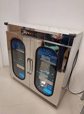 Ultraviolet Steriliser Cabinet at Eldercare Senior Day Care Center