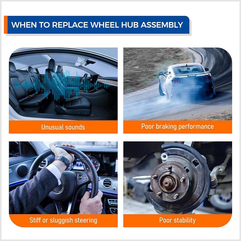 Thumbnail: PAROD Front Wheel Hub & Bearing Assembly-2836Q6