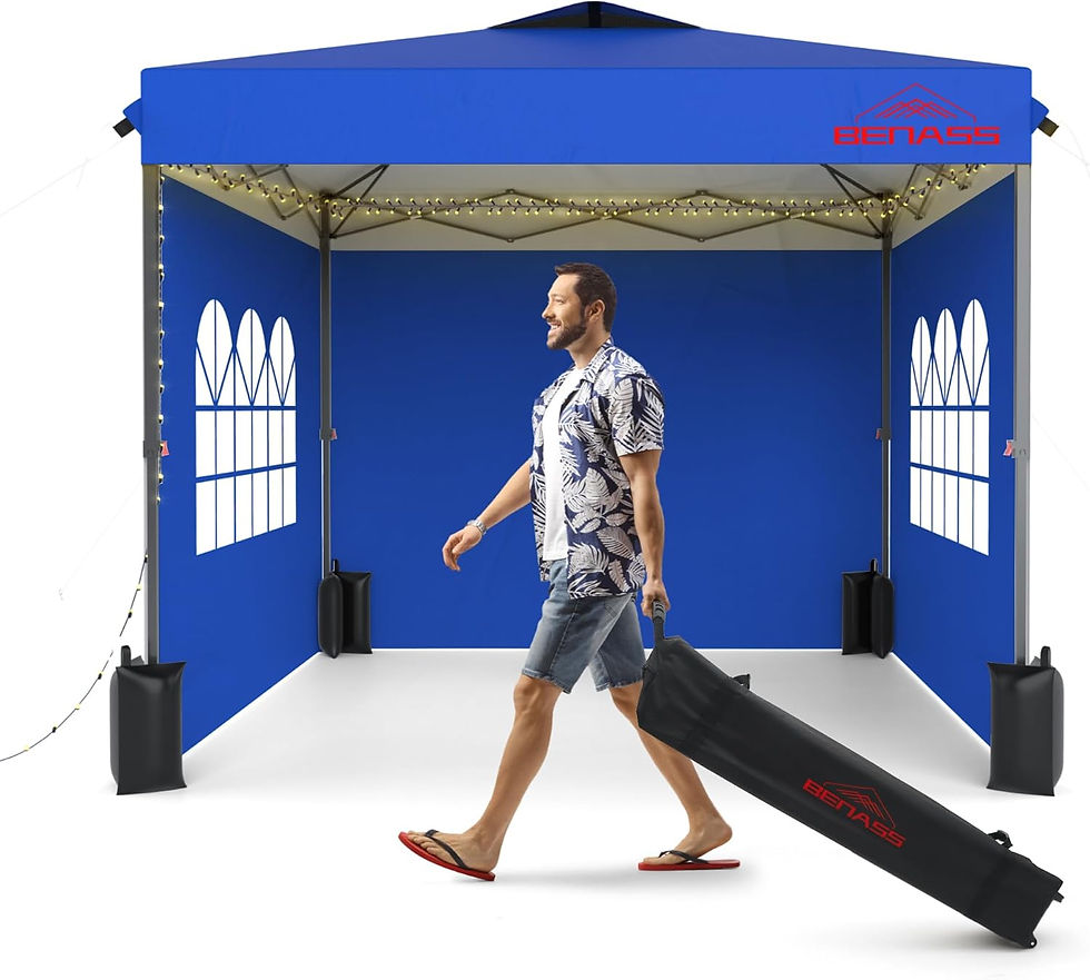Thumbnail: 10x10 Pop Up Canopy Tent with Sidewalls