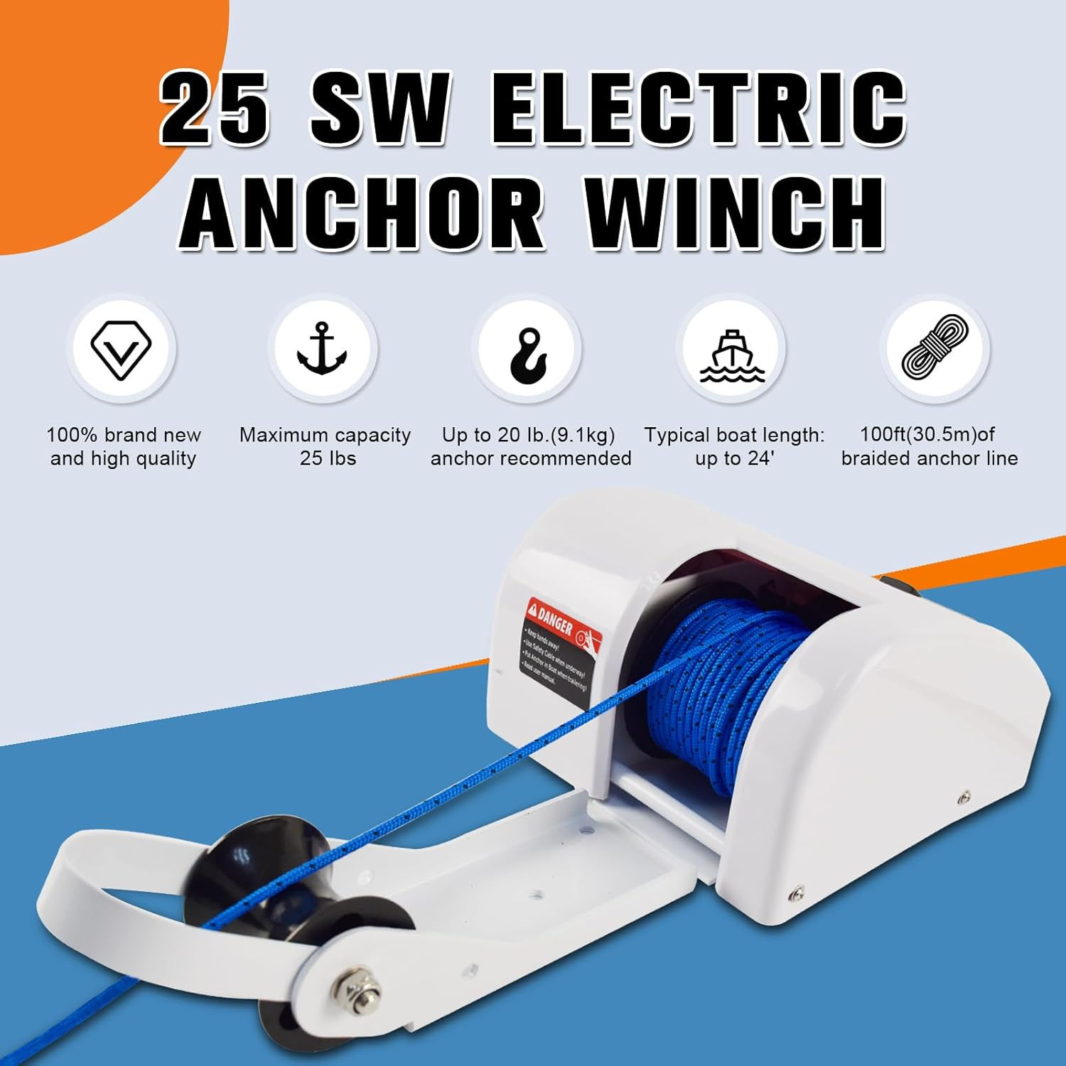 Acdet Electric Anchor Winch