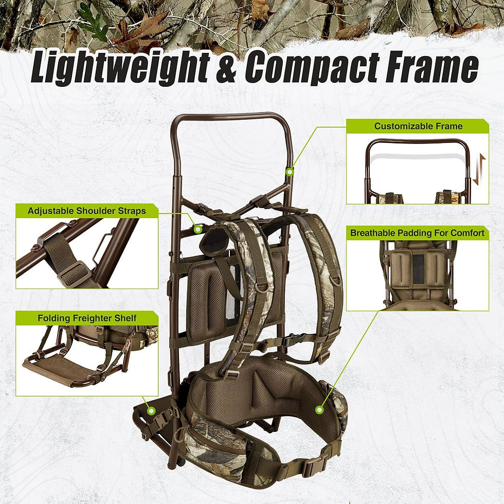 Thumbnail: TIDEWE Hunting Backpack Frame Pack