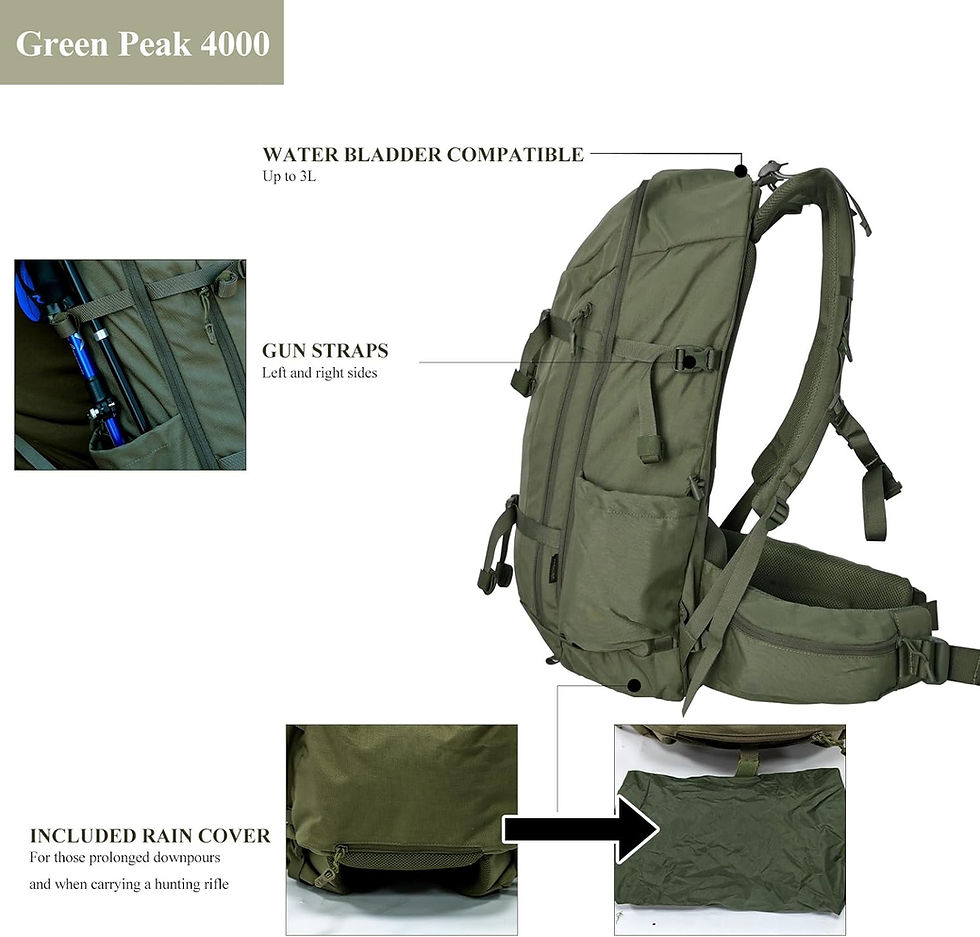 Thumbnail: JOMAILIEEL Hunting Backpack