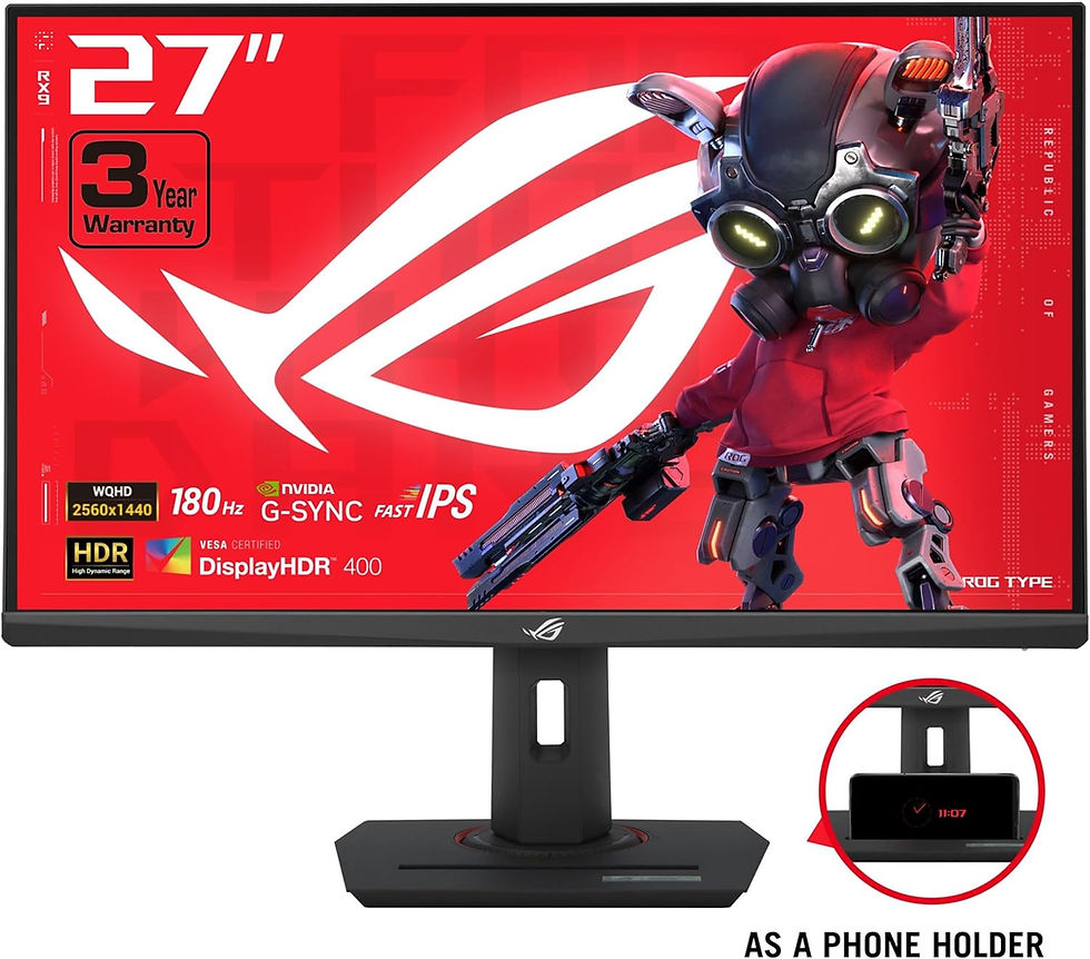 Thumbnail: 27" ASUS Gaming Monitor 180 Hz