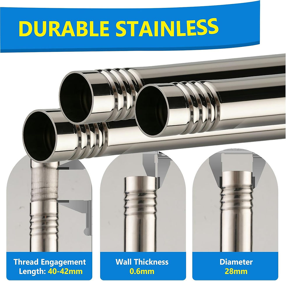 Thumbnail: Tuszom Stainless Steel Boat Cover Support Pole System