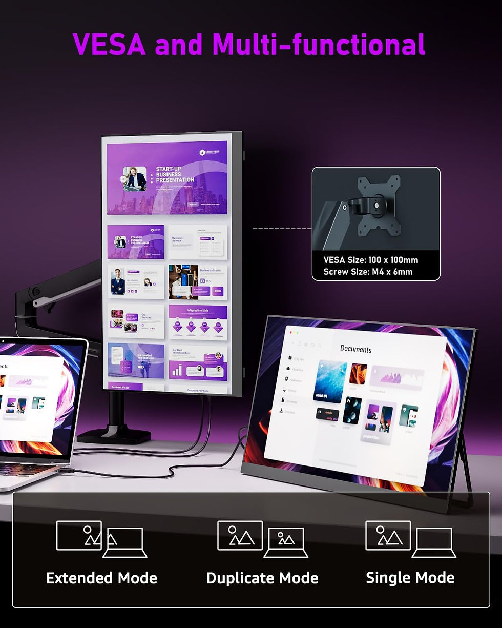 Thumbnail: Yodoit Portable Monitor