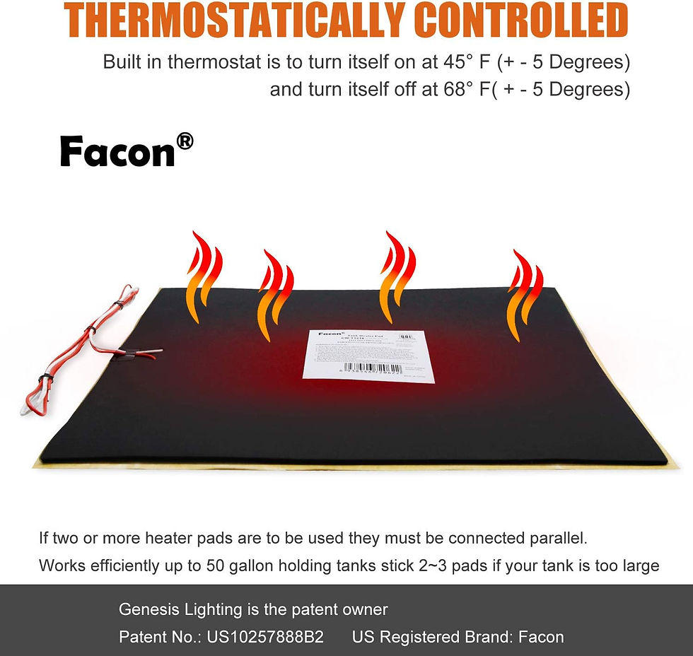 Thumbnail: Facon RV Holding Tank Heater Pad