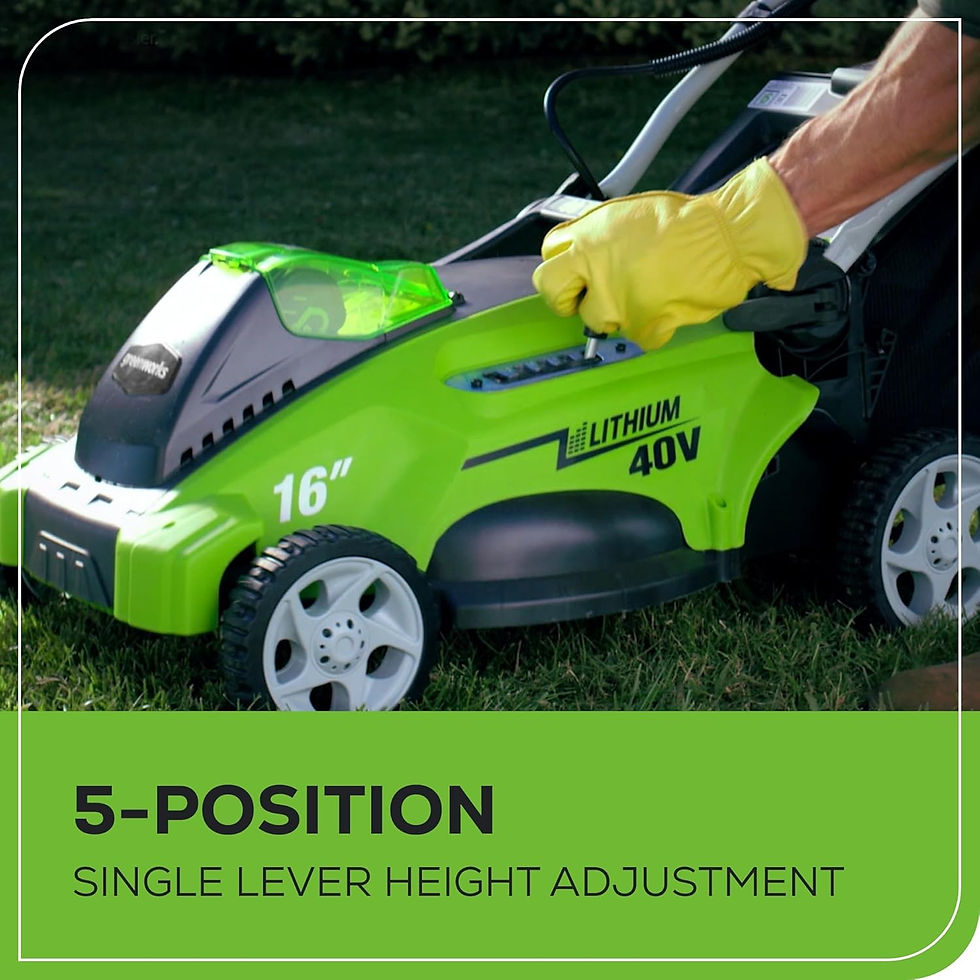 Thumbnail: Greenworks Electric Lawn Mower